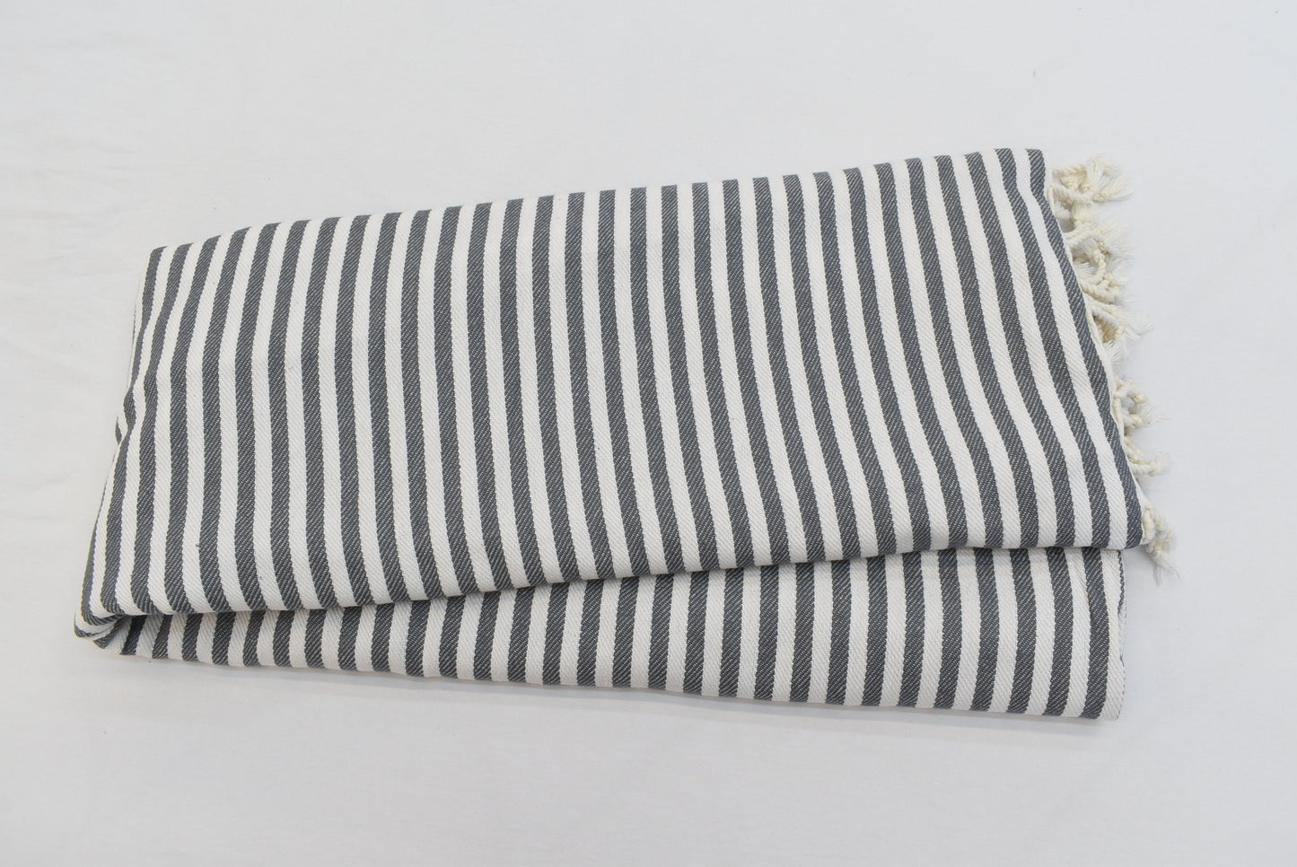 Dark Gray Turkish Blanket, Throw Blanket, Curtain, Striped Blankets, Beach Blanket, 200x260 cm-78x102 inches, Outdoor Blanket Bll-Aksy-Pk