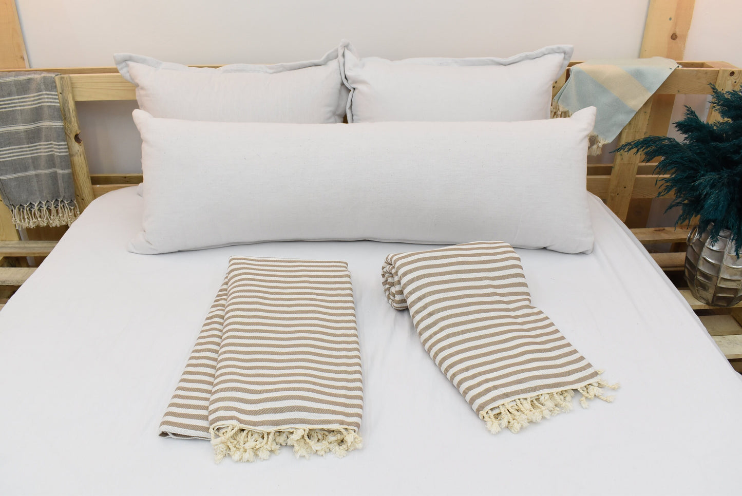 Brown Throws,Turkish Blanket, Throw Blanket, Curtain, Striped Blankets, Beach Blanket, 200x210 cm-78x82 inches, Outdoor Blanket Bll-Aksy-Pk