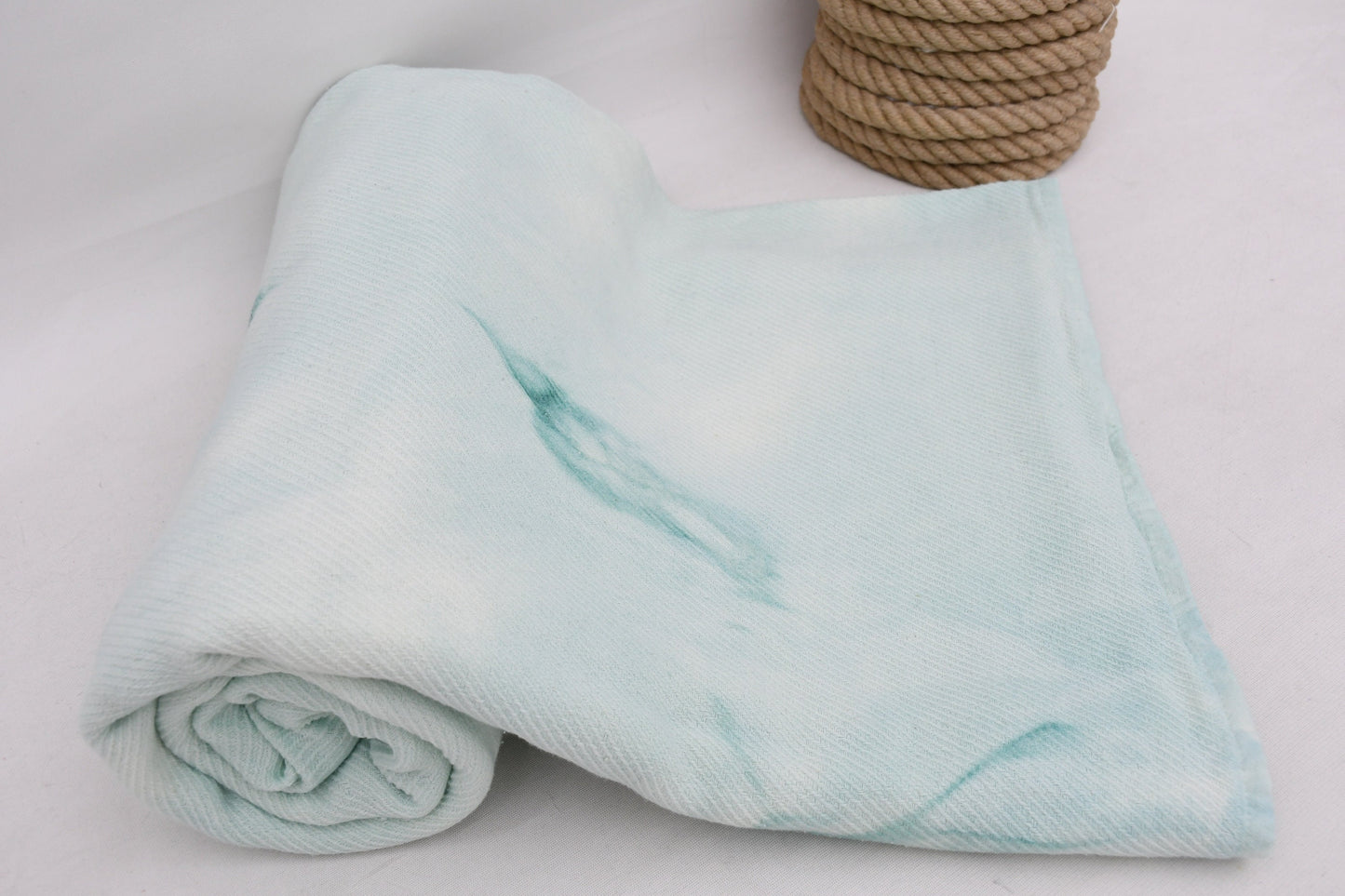 Turkish Blanket, Bedspread, Throw Blanket, Organic Cotton Blanket, Tie Dye Throw, Fringeless Blanket, Sofa Cover, 67"x98" Blanket Bct-Btk-Pk
