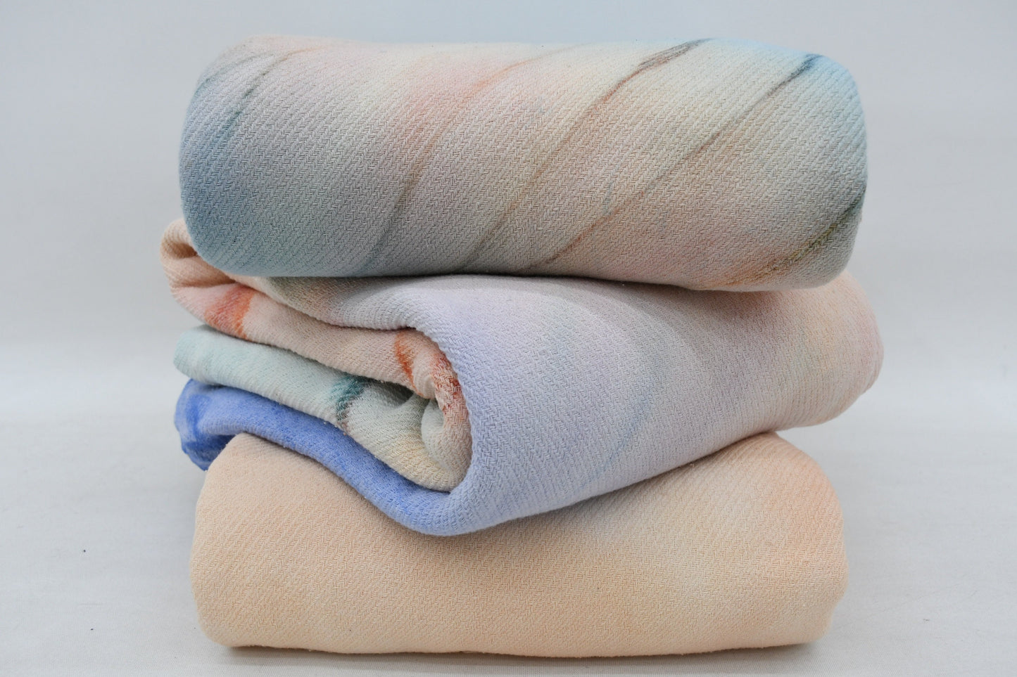 Turkish Blanket, Organic Cotton Blanket, Sofa Cover, Bedspread, Soft Blanket, Tie Dye Throw, Fringeless Blanket, 67"x90" Blanket, Bct-Btk-Pk