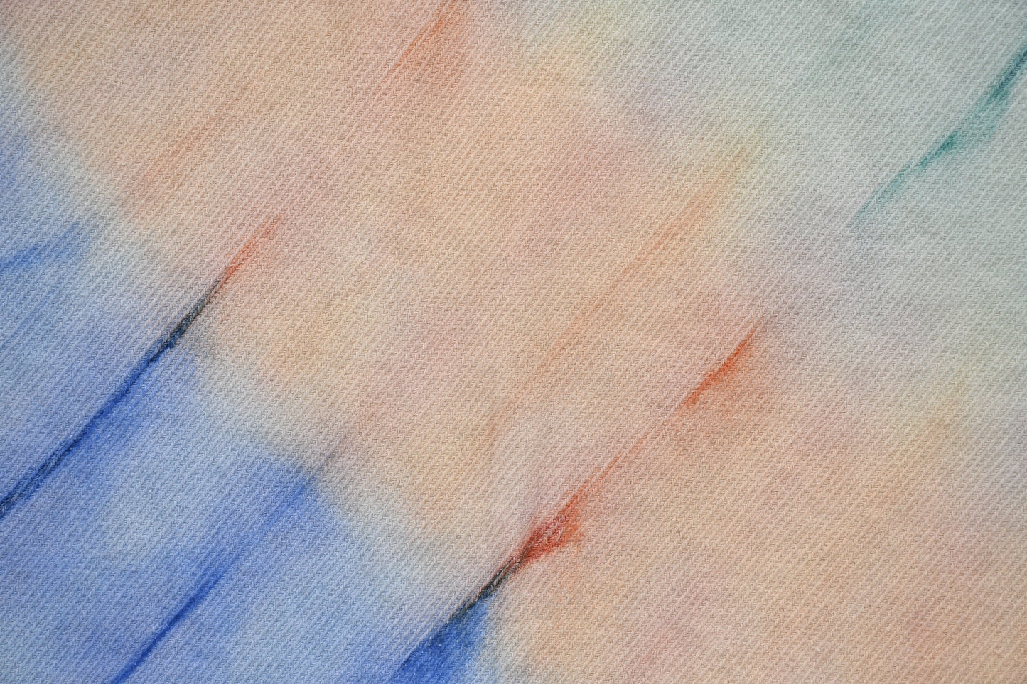 Turkish Blanket, Organic Cotton Blanket, Sofa Cover, Bedspread, Soft Blanket, Tie Dye Throw, Fringeless Blanket, 67"x90" Blanket, Bct-Btk-Pk
