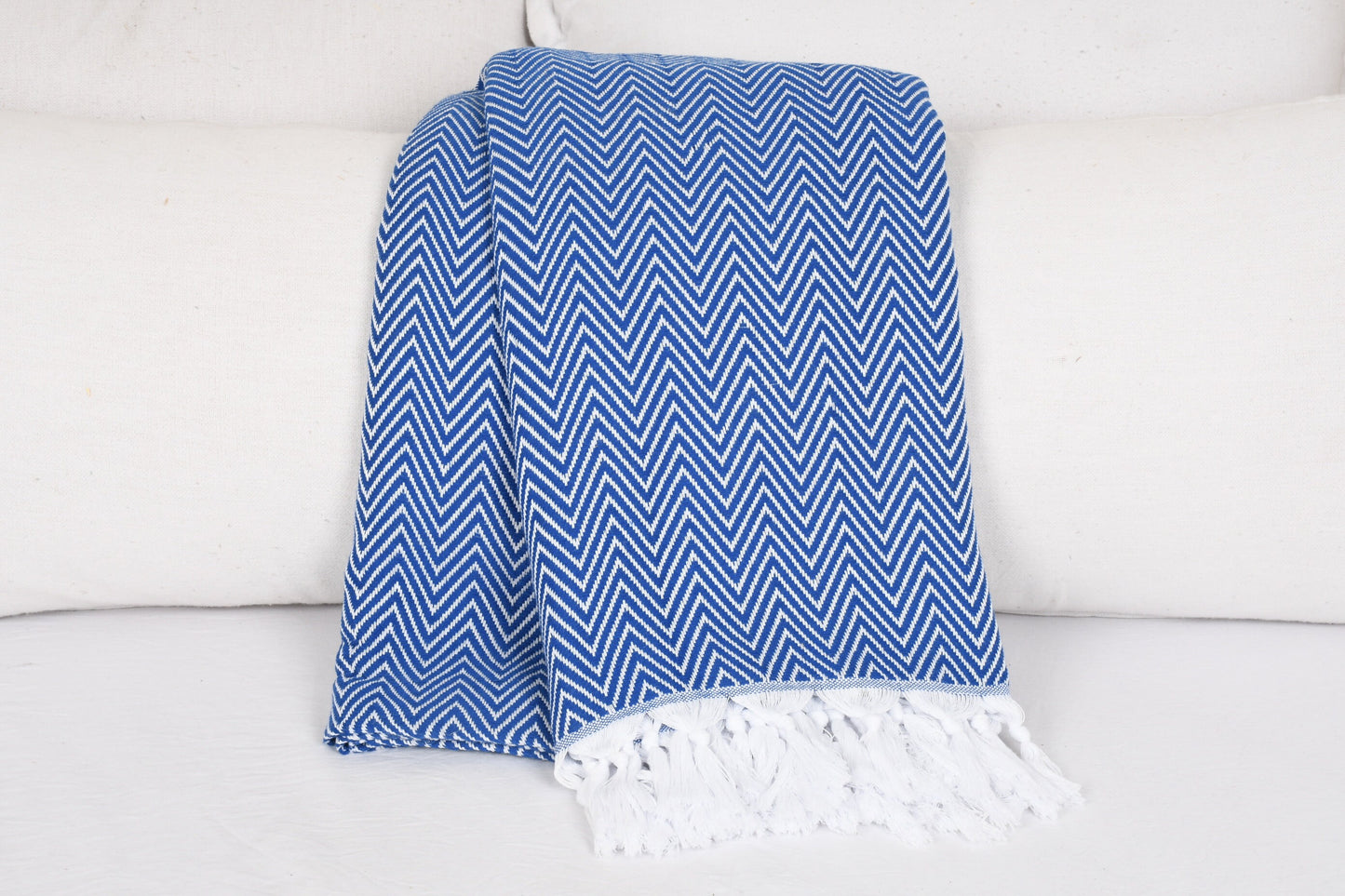 Bed Blanket, Turkish Blanket, Picnic Blanket, Wedding Blanket, Sofa Blanket, Bedcover, Sax Blue Blanket, 78x86 inches Blanket, Iso-Dml-Pk