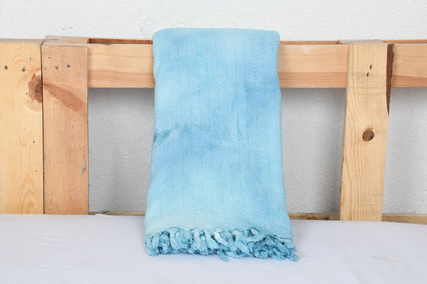 Home Decor Blanket, Winter Blanket, Large Towel, Chevron Tie Dye Blanket, 67x79 Inches Cotton Bedspread, Shower Curtain, Yoga Throw