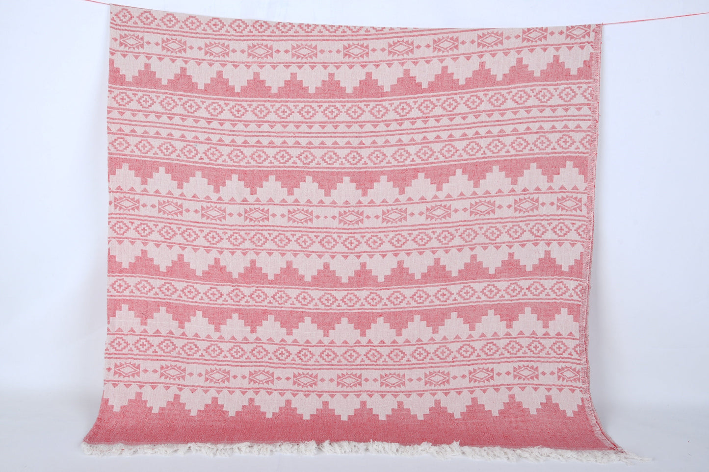 Large Towel, Turkish Blanket, Winter Blanket, Kilim Throw, 56x85 Inches Cotton Blanket, Couch Cover, Gift Blanket, Decorative Blanket