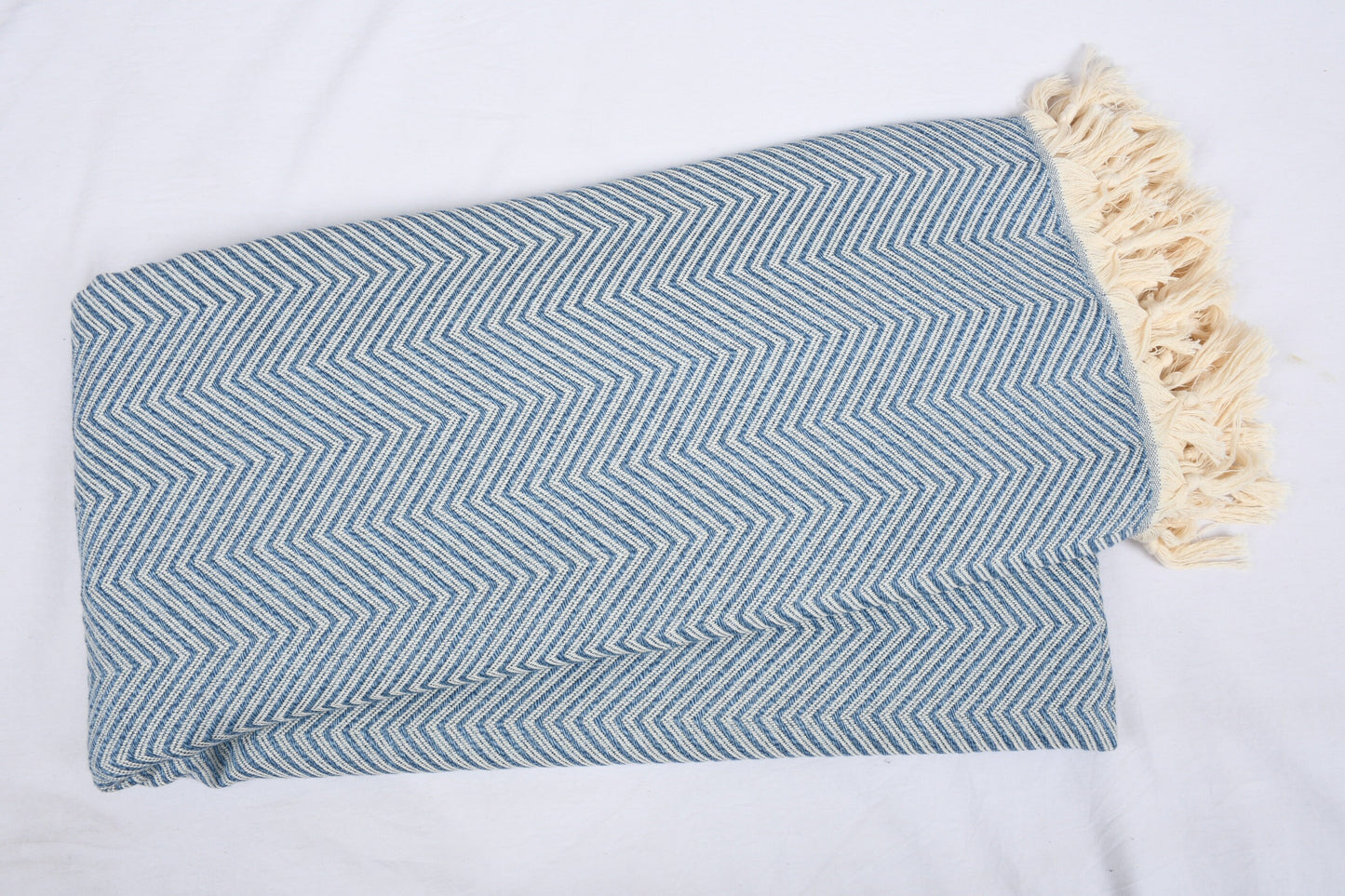 Large Towel, Winter Blanket, Turkish Blanket, Striped Bedspread, 79x91 Inches Cotton Blanket, Couch Cover, Oversize Blanket