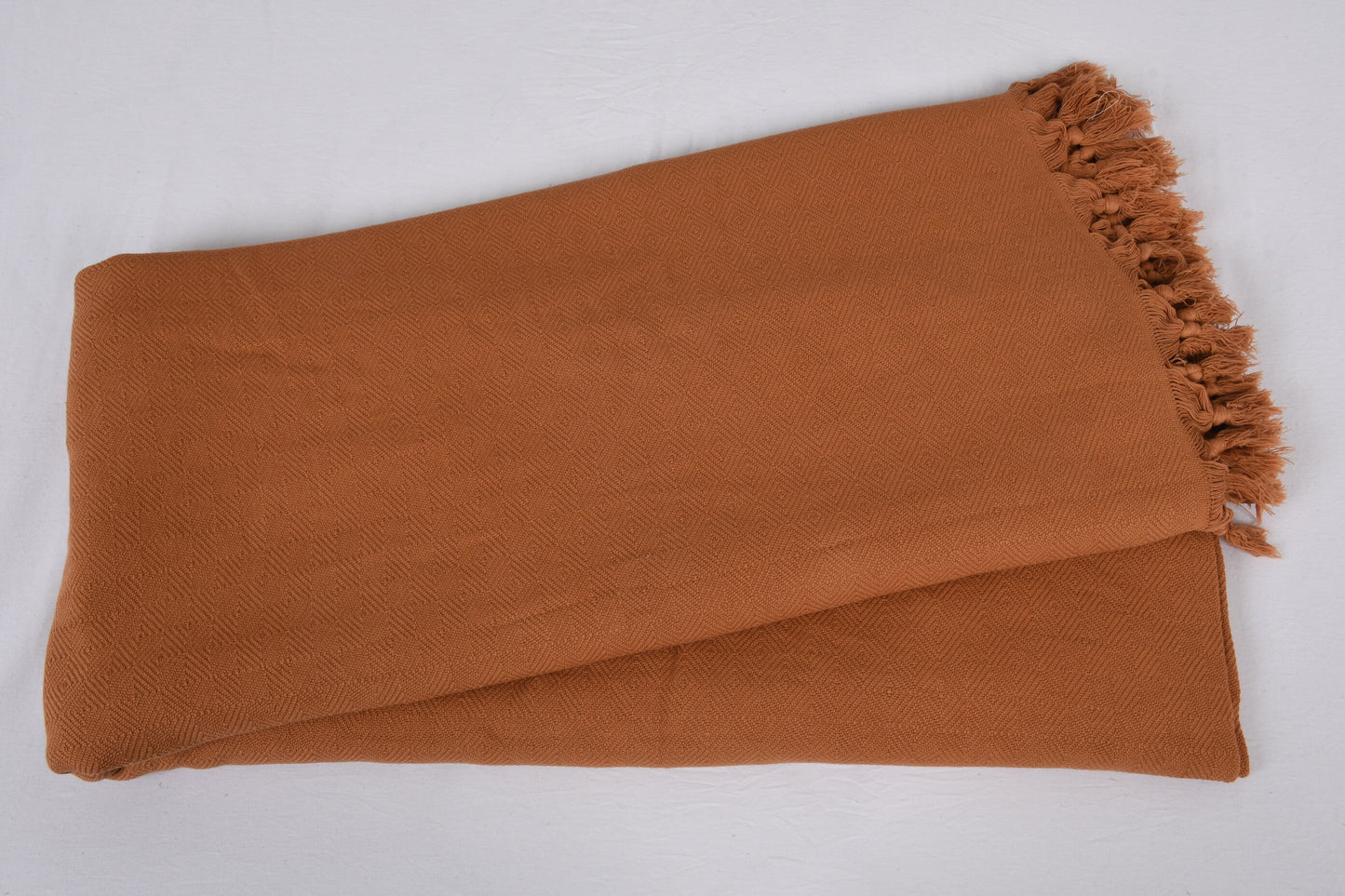 Winter Blanket, Turkish Blanket, Large Towel, Stonewashed Diamond Bedspread, 79x107 Inches Cotton Throw, Table Cover, Decorative Bedspread