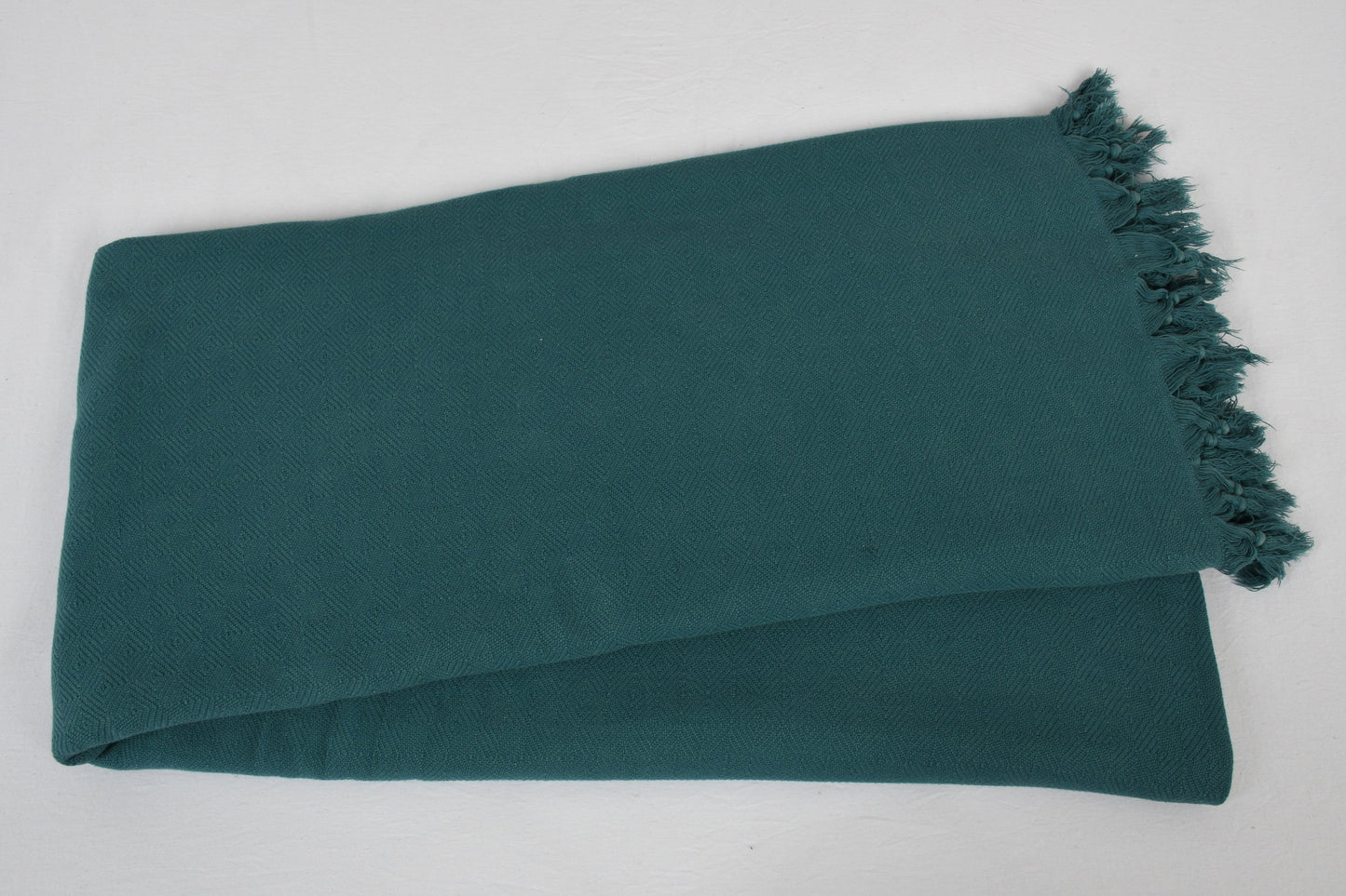 Winter Blanket, Turkish Blanket, Large Towel, Stonewashed Diamond Bedspread, 79x107 Inches Cotton Throw, Table Cover, Decorative Bedspread