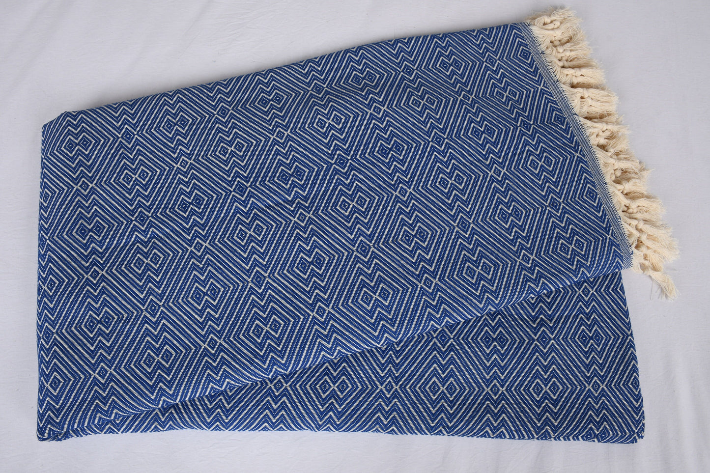 Wholesale Blankets, Turkish Blanket, Diamond Sax Blue Throw, 79x91 Inches Sofa Cover, Bulk Order Blanket, Oversize Throw, Warm Bedspread