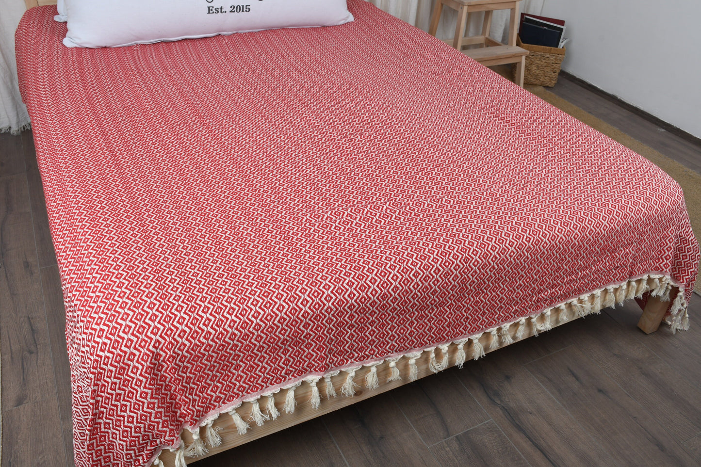 Wholesale Blankets, Turkish Bedspread, Diamond Red Bedcover, 79x95 Inches Shower Curtain, Wholesale Blanket, Pilates Throw, Couch Throw