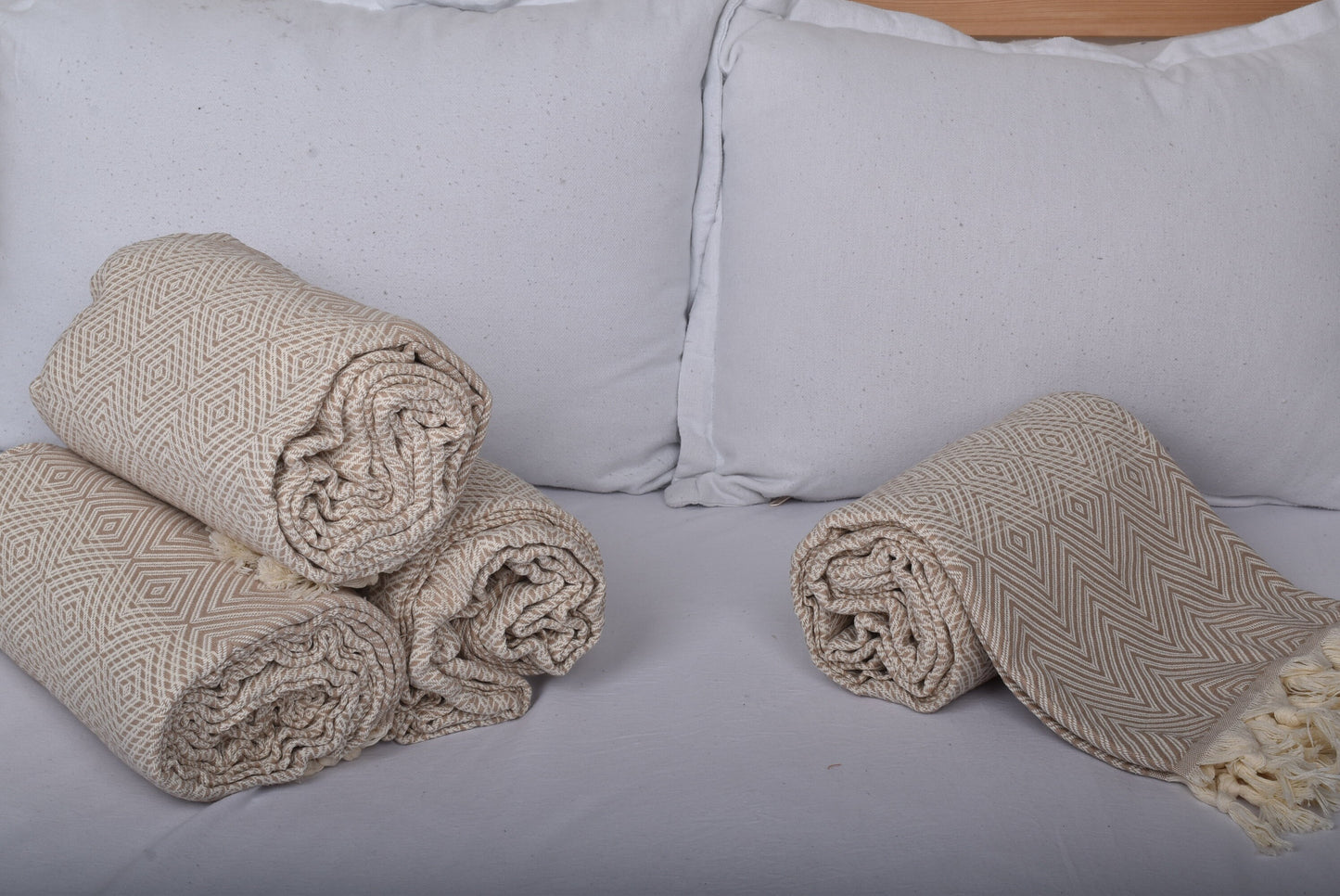 Large Towel, Sofa Blanket, Light Brown Blanket, Diamond Blanket, 79x91 Inches Table Cover, Turkey Blanket, Designer Throw, Organic Blanket