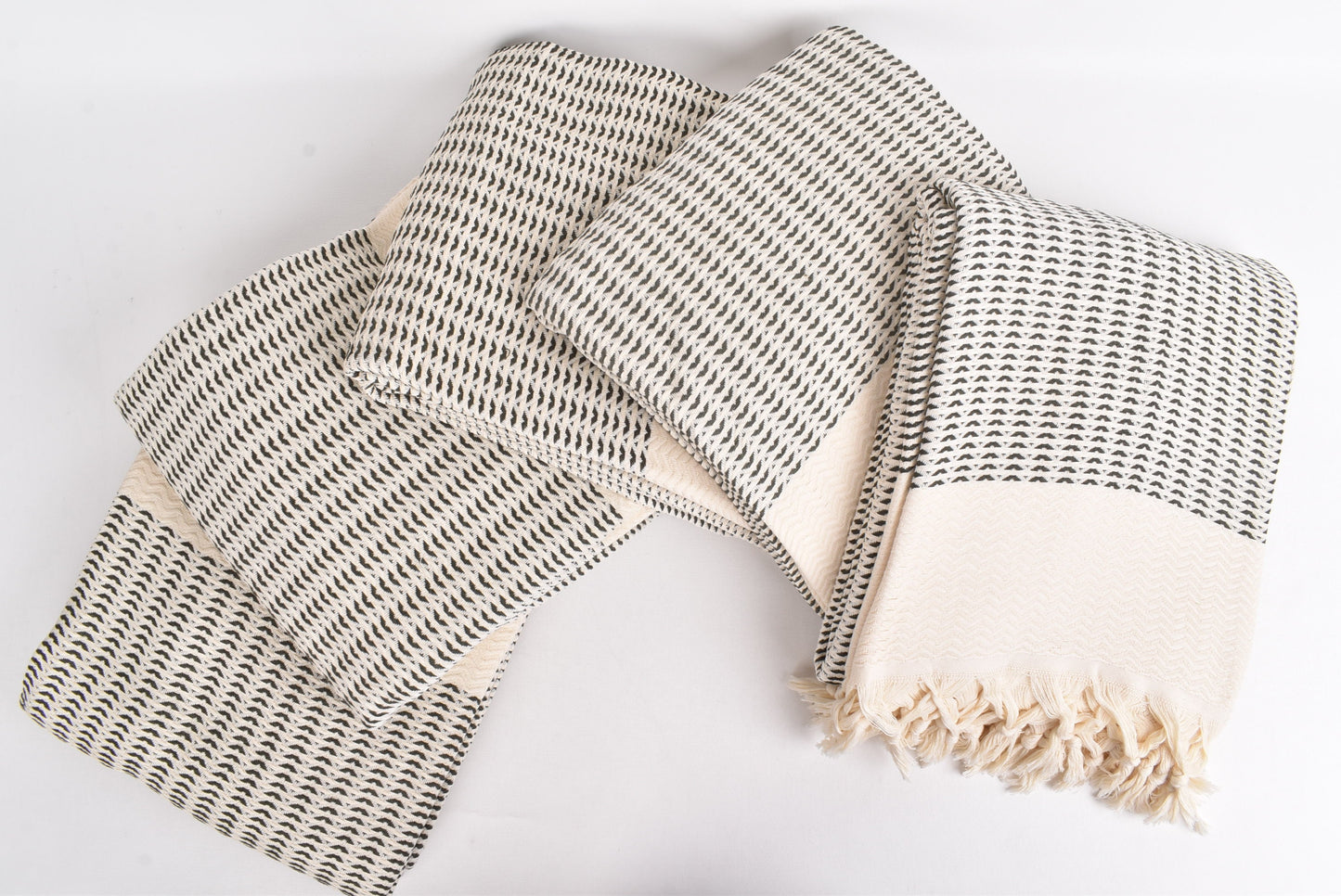 Wedding Gift Blankets, Beach Blanket, Khaki Green Bedcover, Diamond Bedspread, 75x89 Inches Wedding Gift Blanket, Designer Bedcover