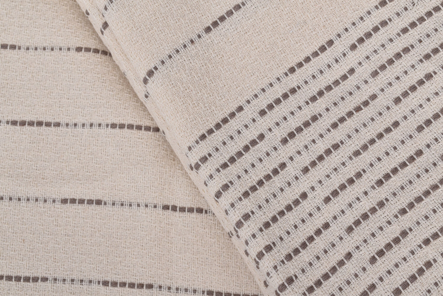 Picnic Blanket, Beach Blanket, Brown Bedspread, Striped Design Throw, 91x97 Inches Wedding Gift Blanket, Turkey Bedcover