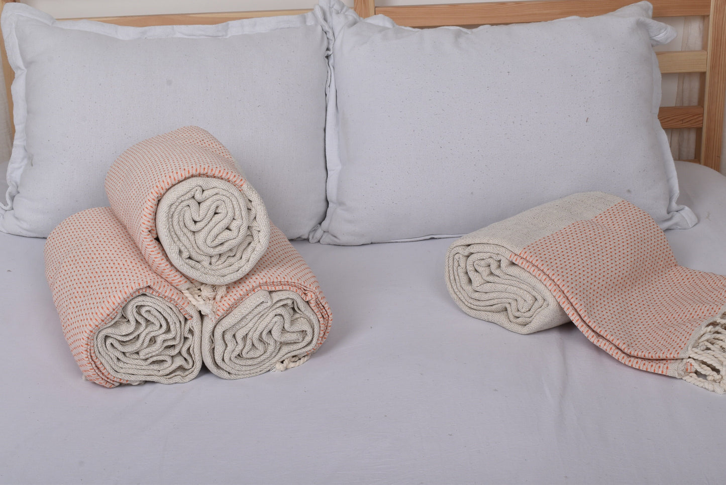 Wedding Gift Blankets, Couch Throw, Orange Blanket, Linen Bedspread, 95x95 Inches Shower Curtain, Picnic Bedcover, Turkey Blanket