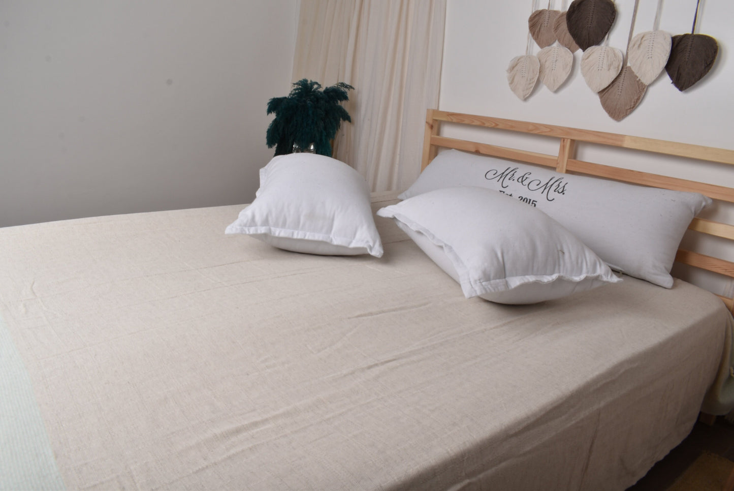 Personalized Throw, Sofa Blanket, Mint Blanket, Linen Bedcover, 95x95 Inches Wedding Gift Blanket, Wholesale Blanket, Beach Bedcover