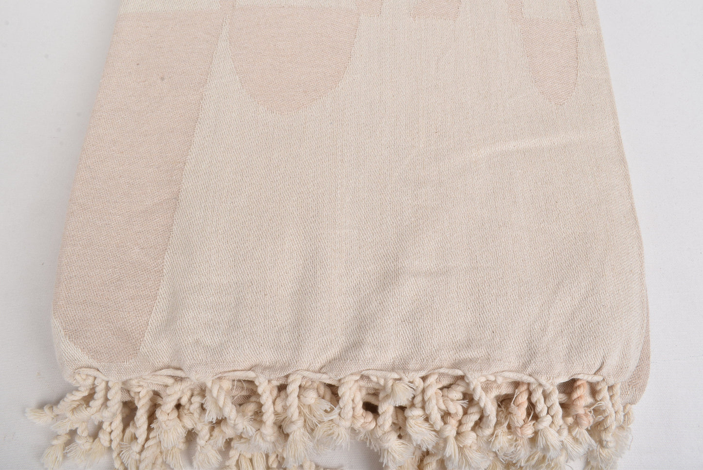 Sofa Blanket, Custom Blanket, Light Beige Throw, Animal Print Blanket, 79x99 Inches Handwoven Bedspread, Warm Throw, Decorative Blanket