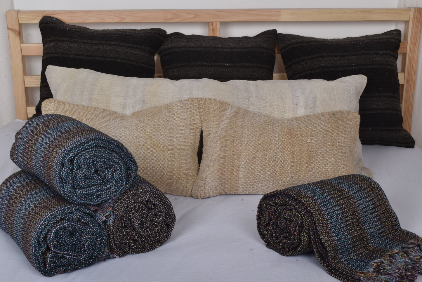 Cotton Sofa Blanket, Home Decor Blanket, Black Blanket, Colorful Throw, 87x89 Inches Oriental Bedspread, Beach Blanket, Curtain Throw