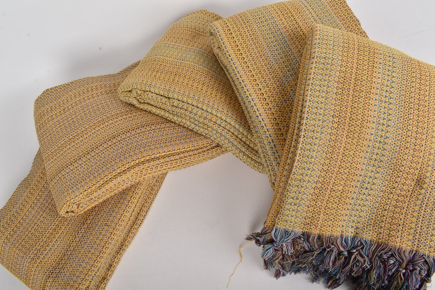 Wholesale Couch Throw, Organic Cotton Mustard Throw, Colorful Blanket, 87x89 Inches Blanket, Couch Blanket, King Size Throw, Warm Blanket