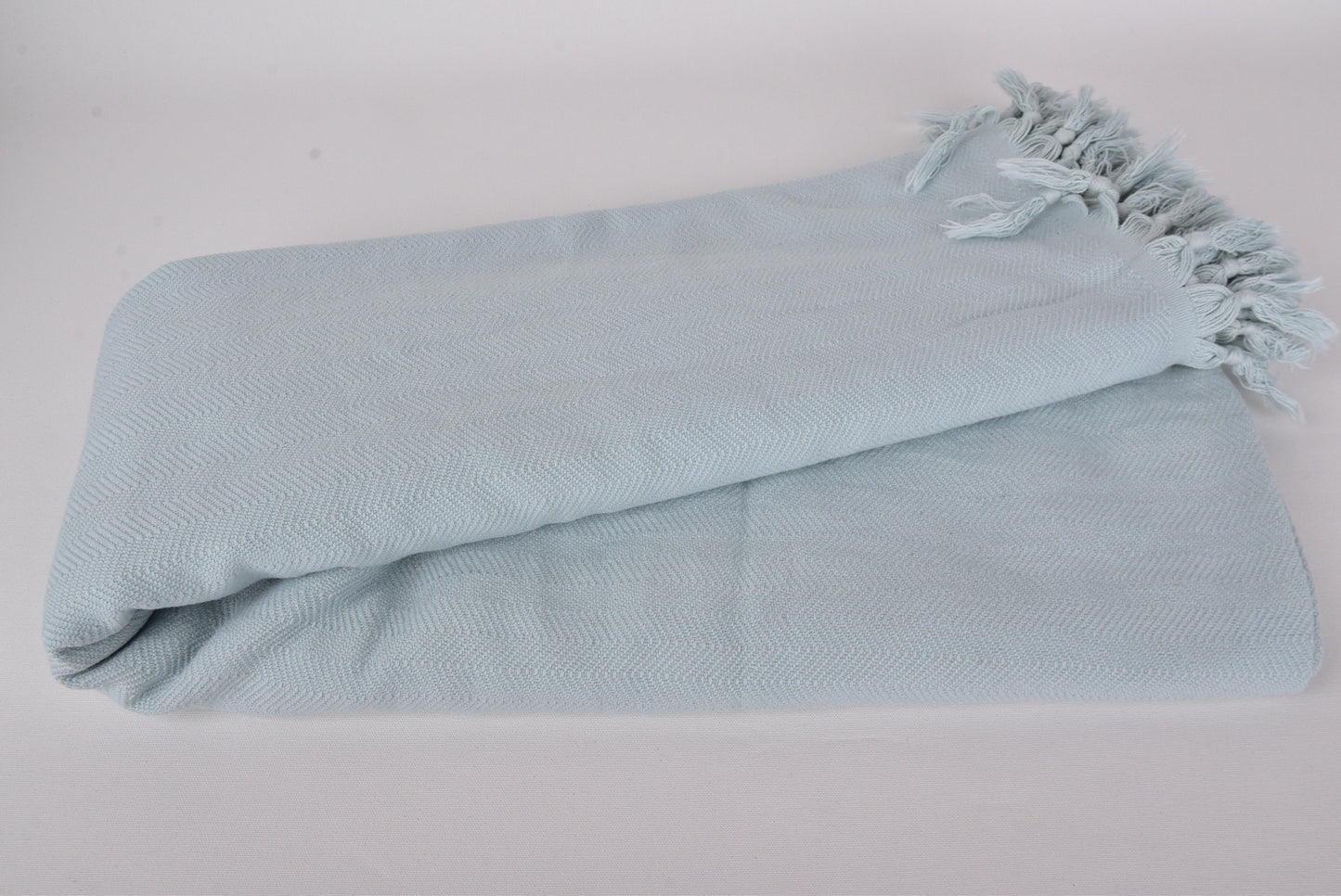 Turkish Bedspread, Bedcover, Mint Throw, Chevron Stonewashed Blanket, 87x69 Inches Woven Blanket, Organic Blanket