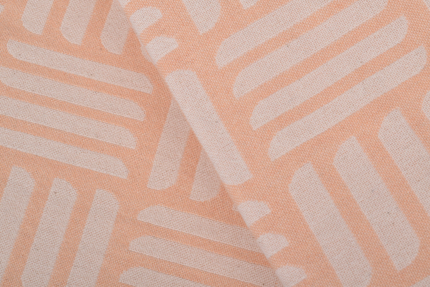 Couch Throw, Handwoven Coral Throw, Double Sided Geometric Throw, 87x95 Inches Cotton Bedspread, Oversize Blanket, Sofa Throw, Yoga Blanket