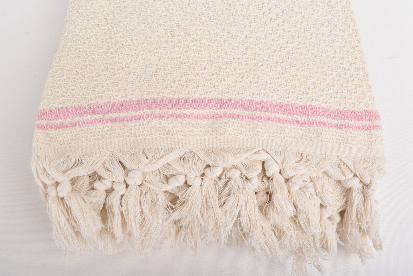Organic Cotton Wedding Favor, Wholesale Blankets, Pink Throw, Striped Blanket, 91x93 Inches Wedding Gift Blanket, Organic Blanket
