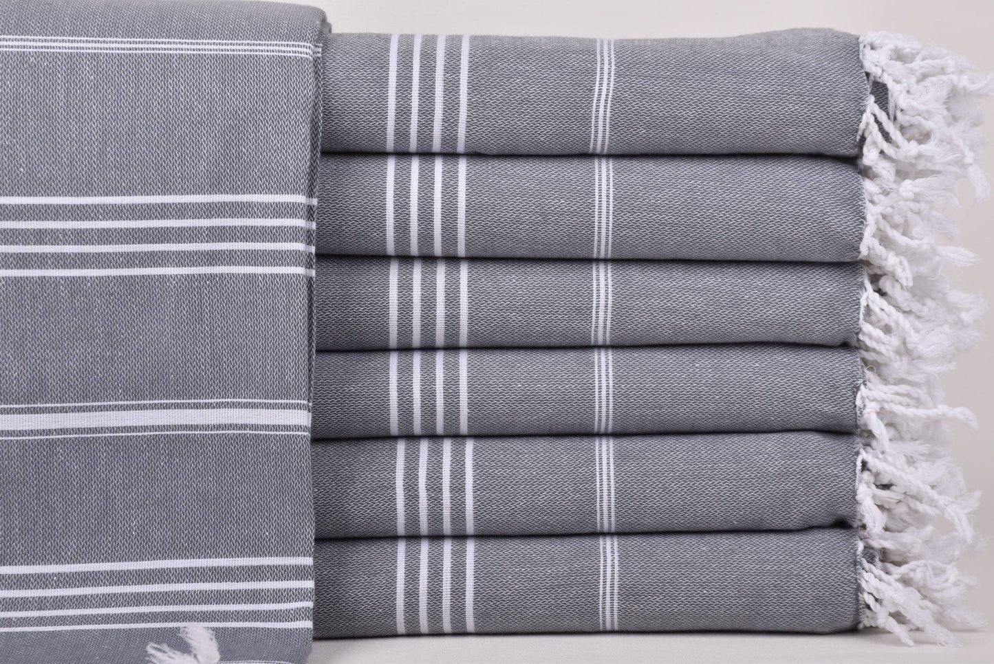 Large Towel, Sofa Blanket, Gray Throw, Striped Throw, 63x91 Inches Shower Curtain, Beach Throw, Bedding Blanket, King Size Blanket