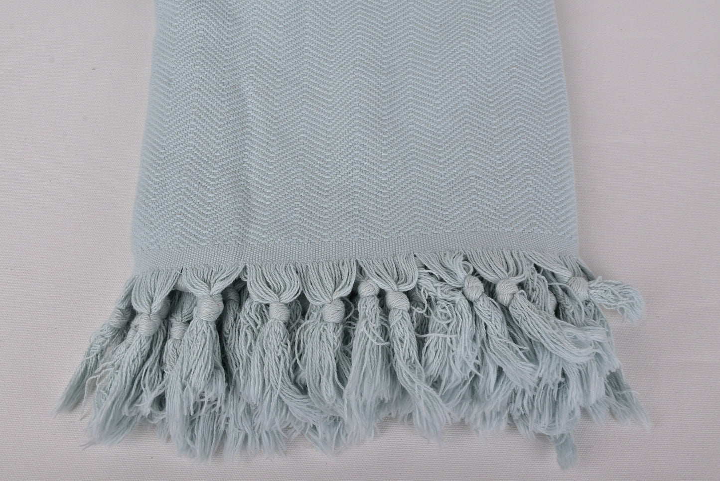 Turkish Bedspread, Bedcover, Mint Throw, Chevron Stonewashed Blanket, 87x69 Inches Woven Blanket, Organic Blanket
