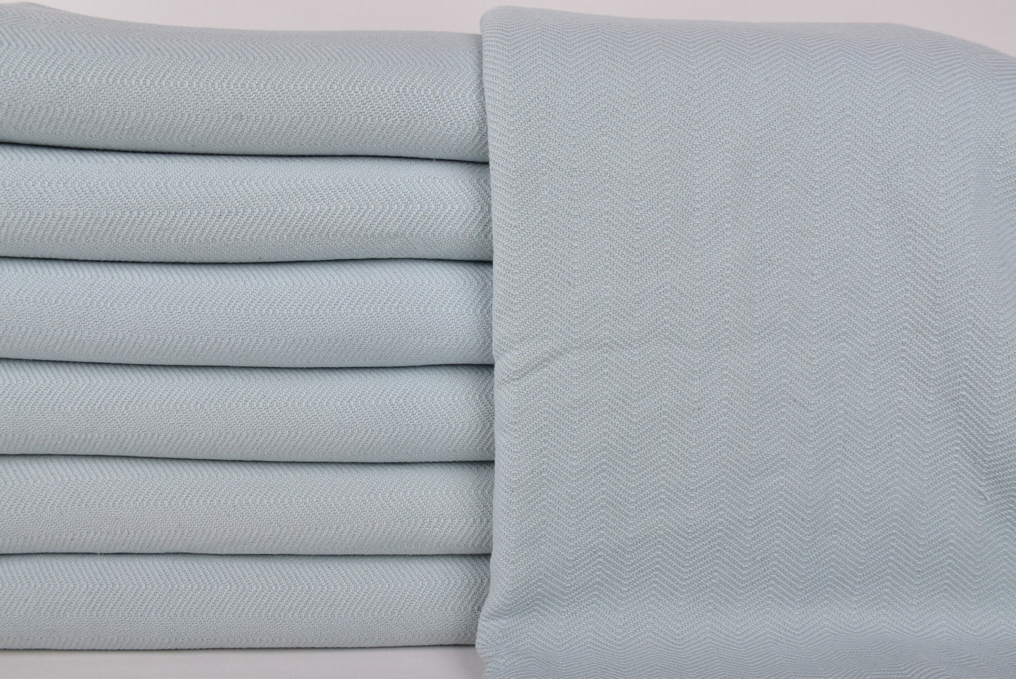 Turkish Bedspread, Bedcover, Mint Throw, Chevron Stonewashed Blanket, 87x69 Inches Woven Blanket, Organic Blanket