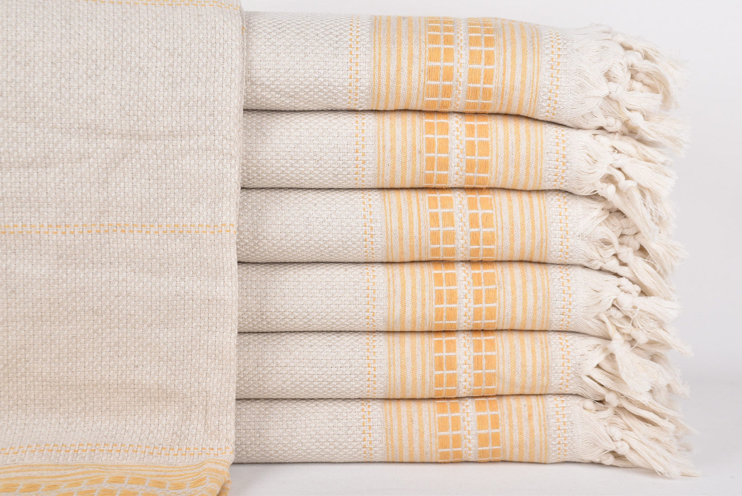 Wholesale Blankets, Couch Throw, Mustard Blanket, 93x95 Inches Linen Throw, King Size Bohemian Bedspread, Turkey Blanket